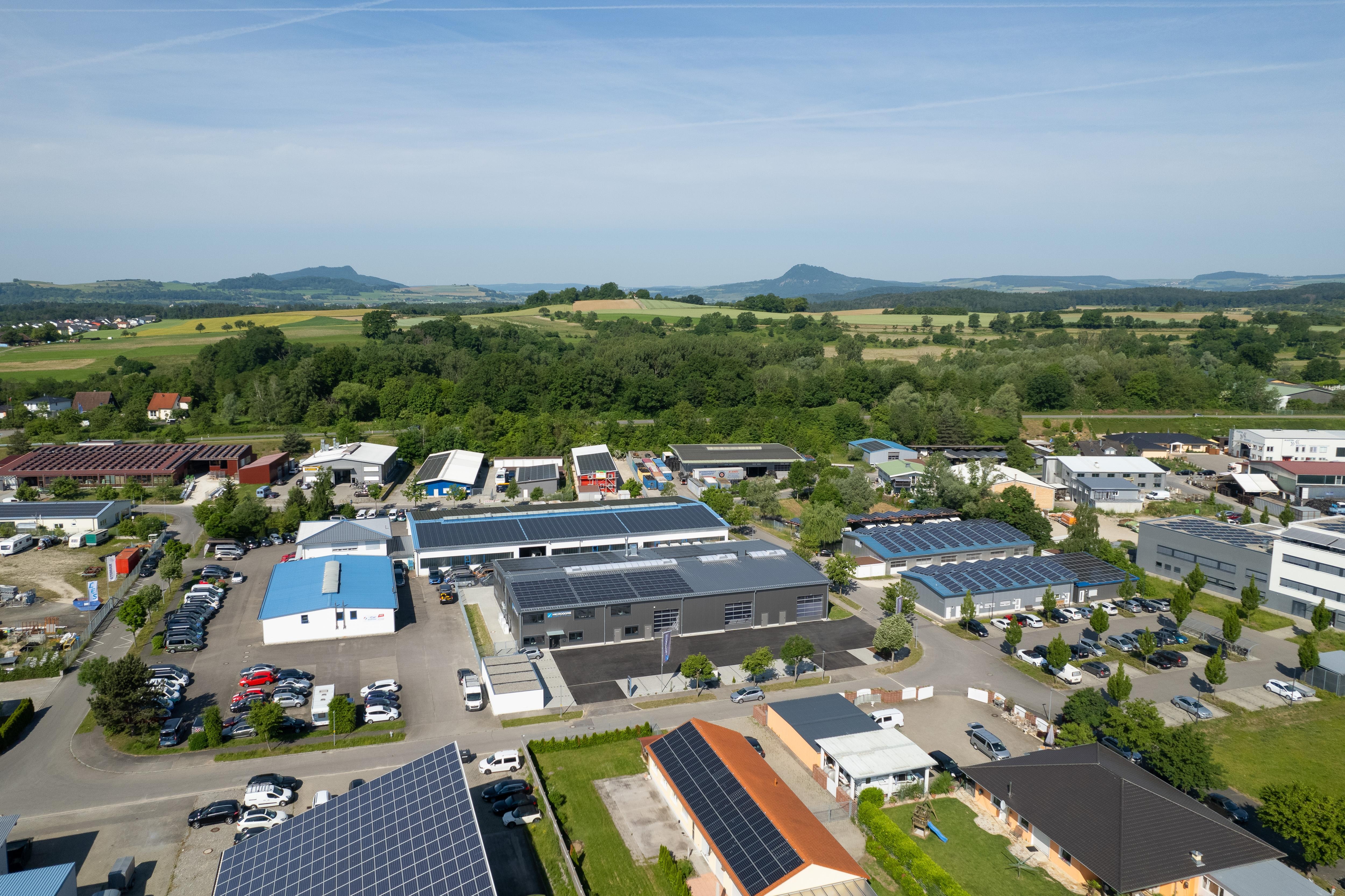 MICROQORE MEDICAL Standort – Luftaufnahme