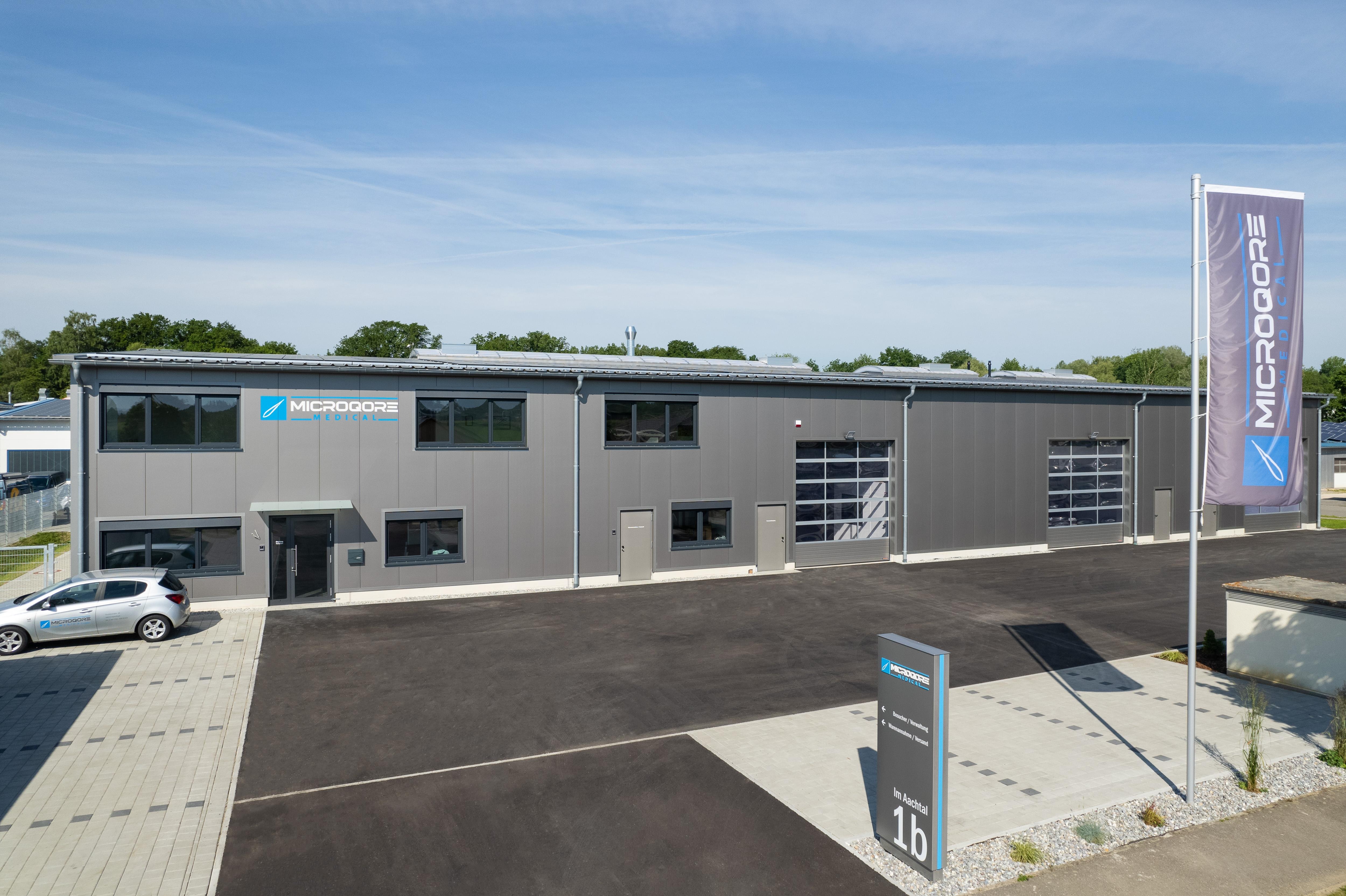 MICROQORE MEDICAL Firmengebäude – Made in Germany