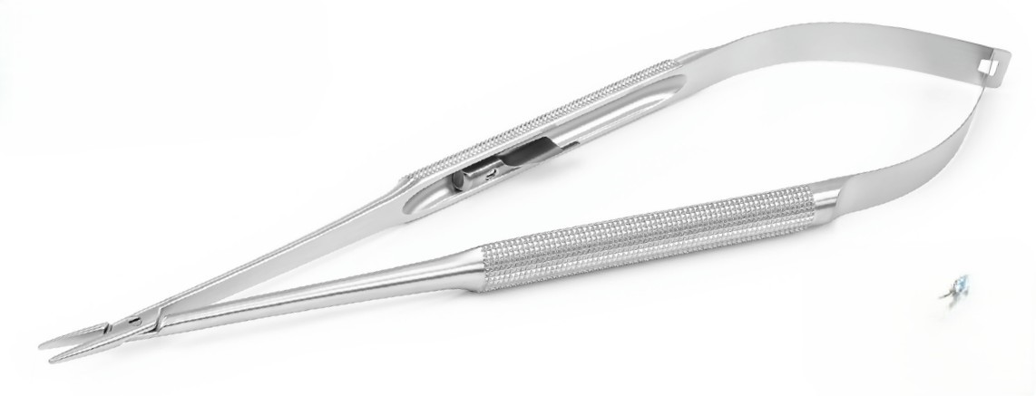 Mikronadelhalter mit Sperre